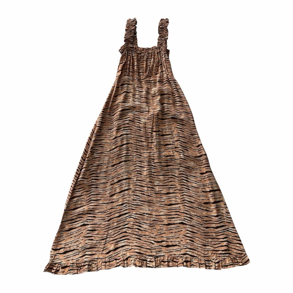 Faithfull the Brand Dresses & Skirts - Faithfull The Brand St. Tropez Saint Midi Wilde Animal Print Dress Sz S